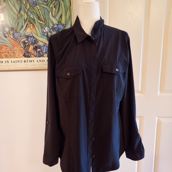 Christie & Jill, Eddie Bauer, CJ Banks, lot of 4 womens shirts size 20W or 2X - Picture 11 of 12